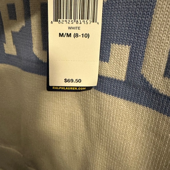 POLO RALPH LAUREN  Girls Crew Neck sweater - Picture 2 of 2